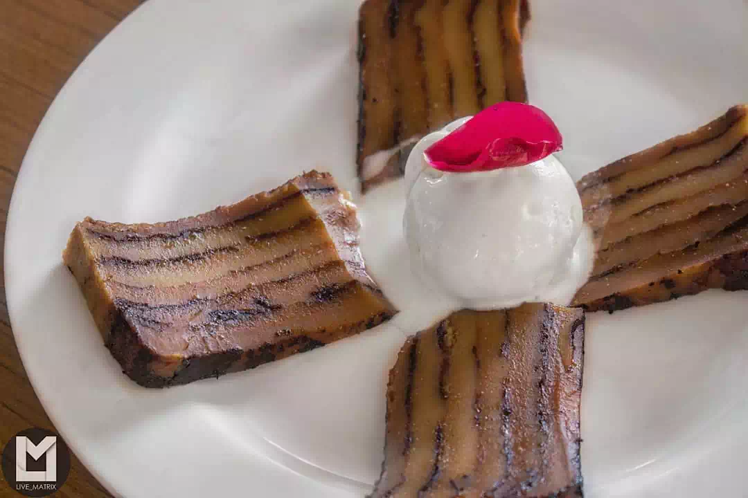 Bebinca With Ice Cream